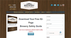 Desktop Screenshot of breweryinsuranceprogram.com